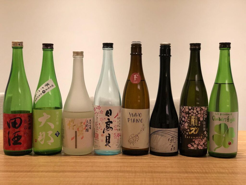 日本酒8種類